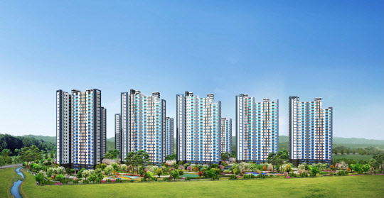 사진= 검단신도시 예미지 퍼스트포레. 조감도